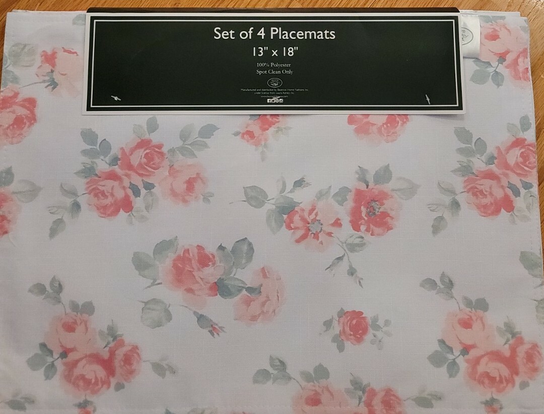 Laura Ashley Kurk placemats 40,6 x 30,5 cm voor keuken en eettafels