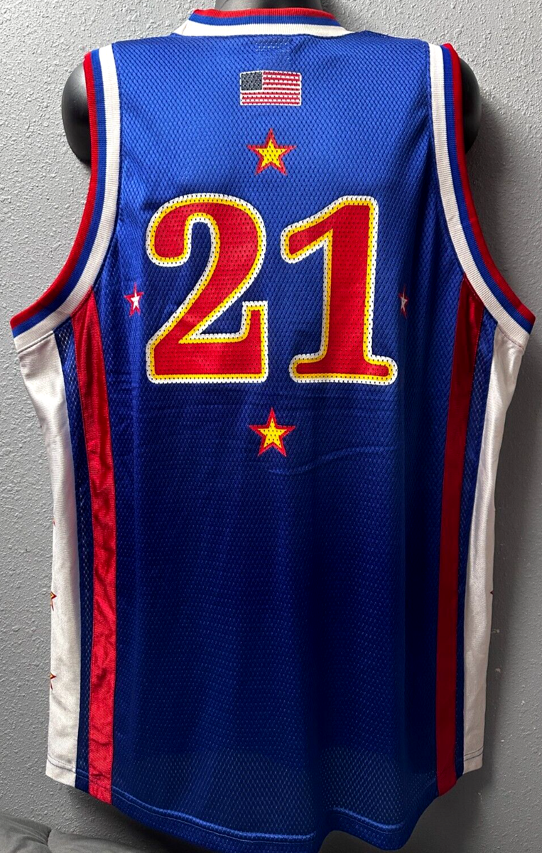 Harlem Globetrotters #21 Kevin Daley Basketball Jersey Men's Sz