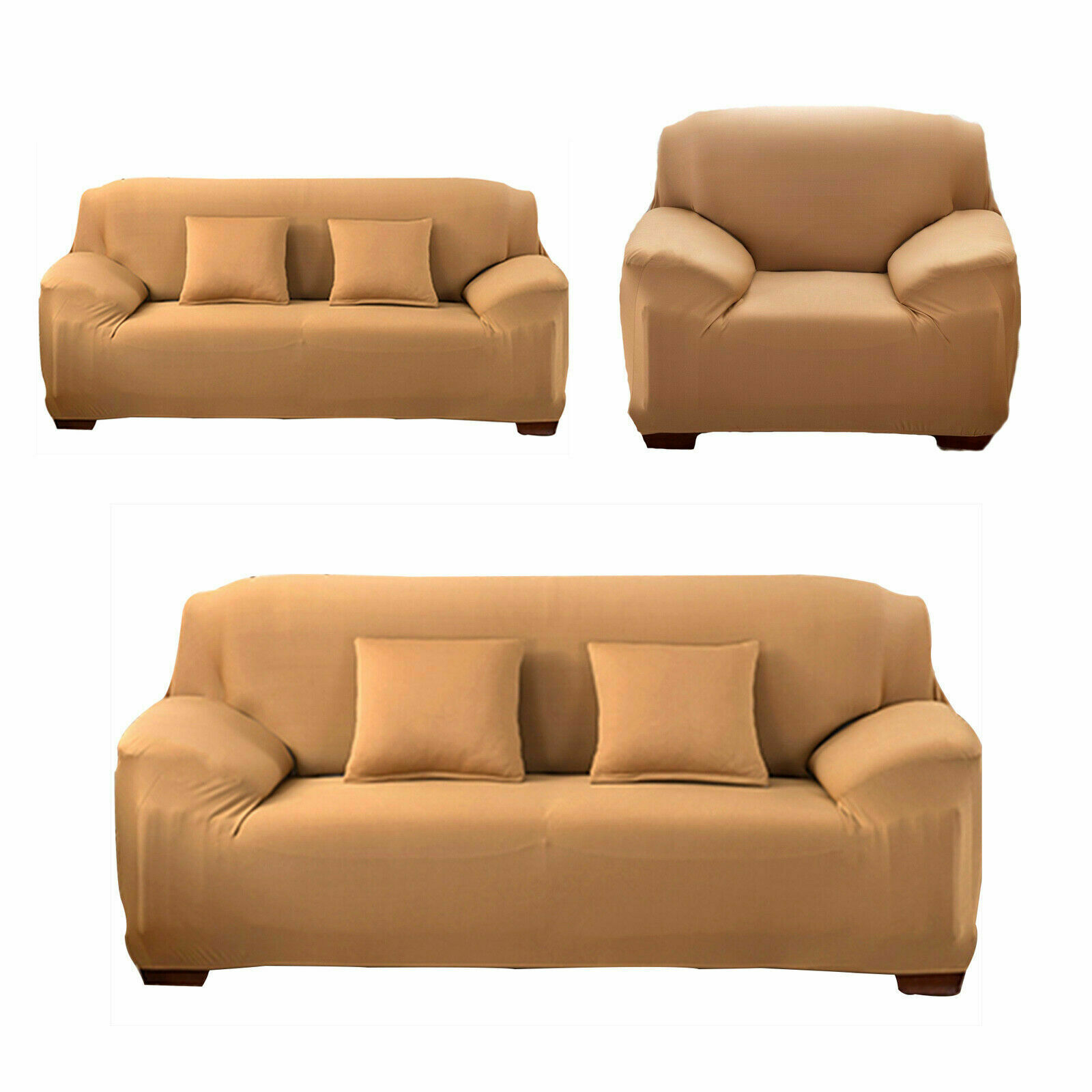 Sofa Covers 1/2/3/4 Seater High Stretch Lounge Slipcover Protector