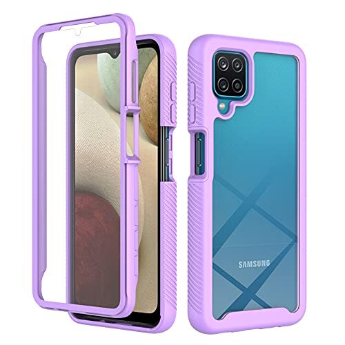 XINNI Cover per Samsung Galaxy A12(M12), Protezione Schermo Integrata 360 (t2f)