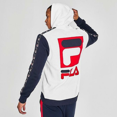 FILA Men's Hoodie Pullover Sweatshirt 