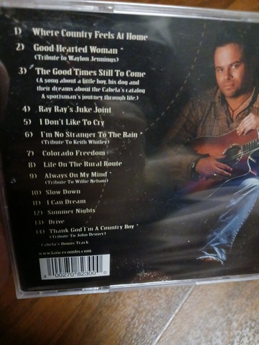 Lance Combs The Good Times Still To Come Promo Cabela's Exclusive Disc CD Sealed - Picture 3 of 4