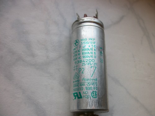 Nr 35 Kondensator 7uF MP 7/500 5384200 Miele  Trockner Waschmaschine