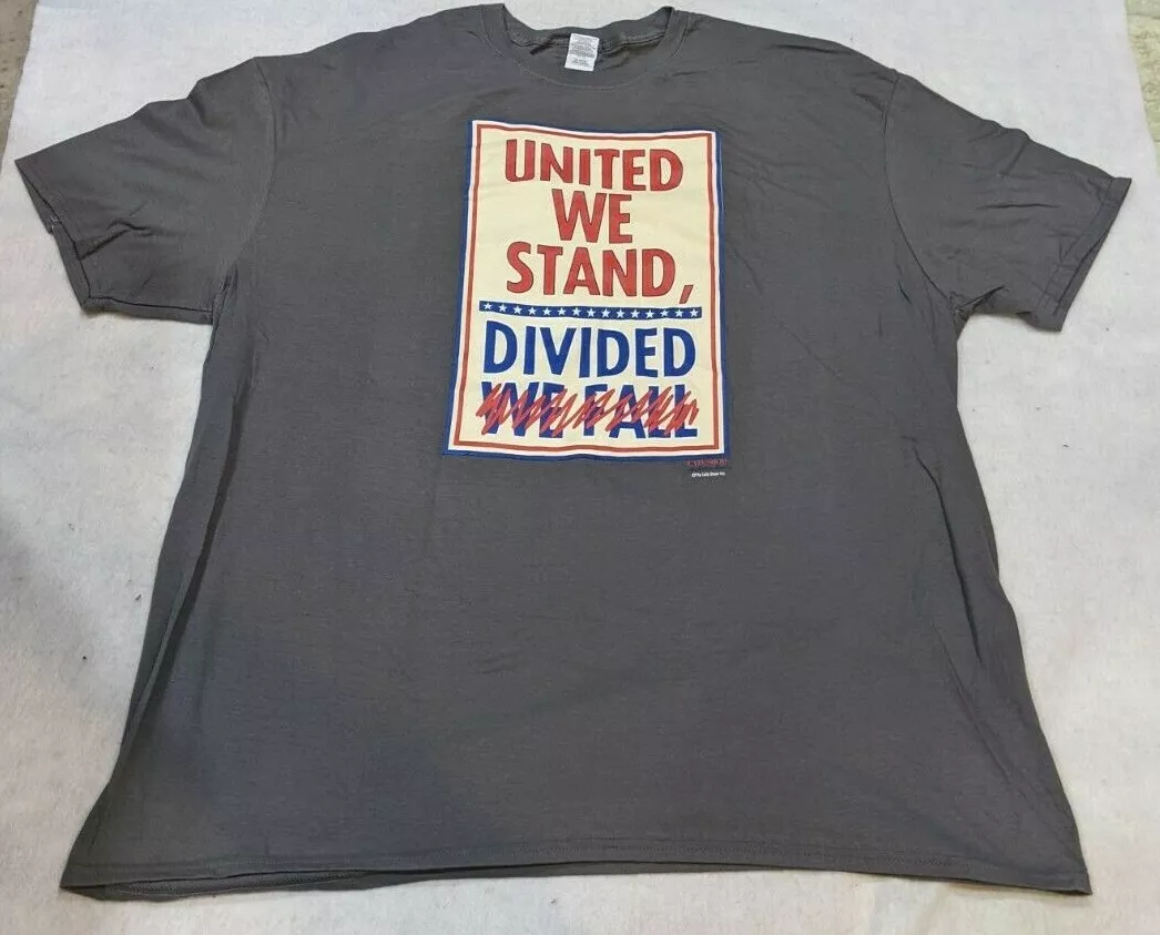 United we stand store divided shirt colbert