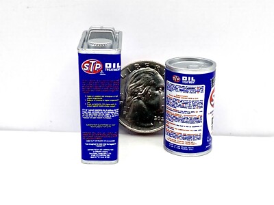 RETRO Set Of 2 STP Oil Treatment Cans From Zuru Mini Brands | eBay