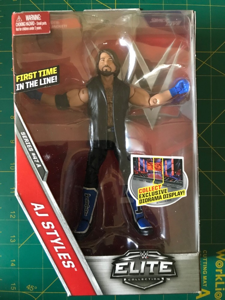AJ STYLES WWE Mattel Elite Collection Series 47 A Wrestling Action Figure