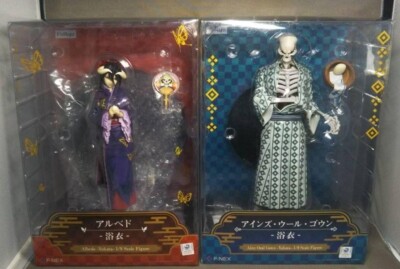 F:Nex Overlord Ainz ooal Gown Yukata 1/8 painted PVC Figure FuRyu
