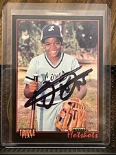FRANK THOMAS 1993 LEAF TRIPLE PLAY LITTLE HOTSHOTS AUTOGRAPH AUTO WHITE SOX #77!