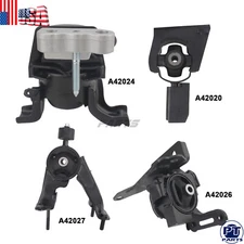 4pc Motor Mount Set for 14-19 Toyota Corolla 1.8L Engine Auto CVT Transmission