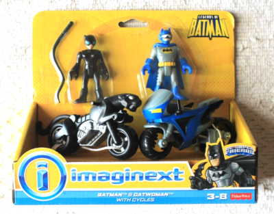Fisher-Price Imaginext DC Legends of Batman Catwoman Batman with