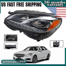 For 2014-2016 Mercedes-Benz E-Class W212 Sedan LED Headlight LH Driver Side