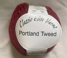 Classic Elite Yarns Portland Tweed -  5058 Ruby Red