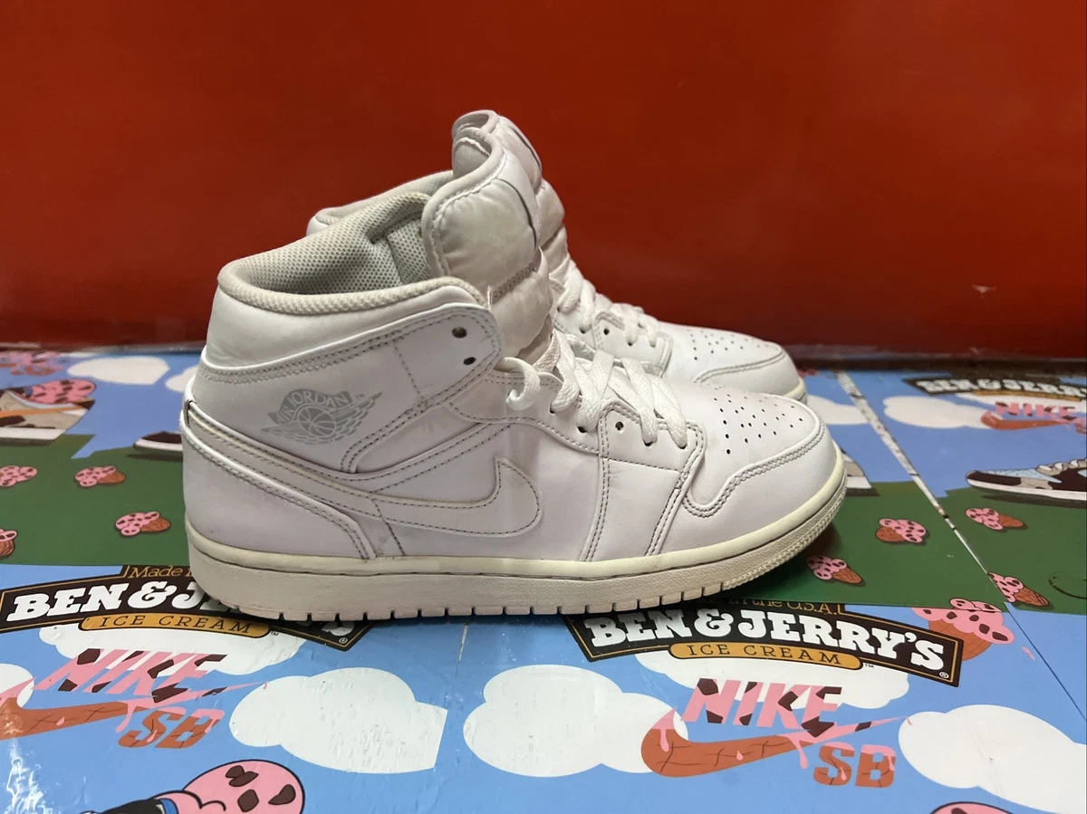 未使用 NIKE AIR JORDAN 1 MID PURE PLATINUM Jordan 1 Retro Mid White Pure Platinum for Sale | Authenticity
