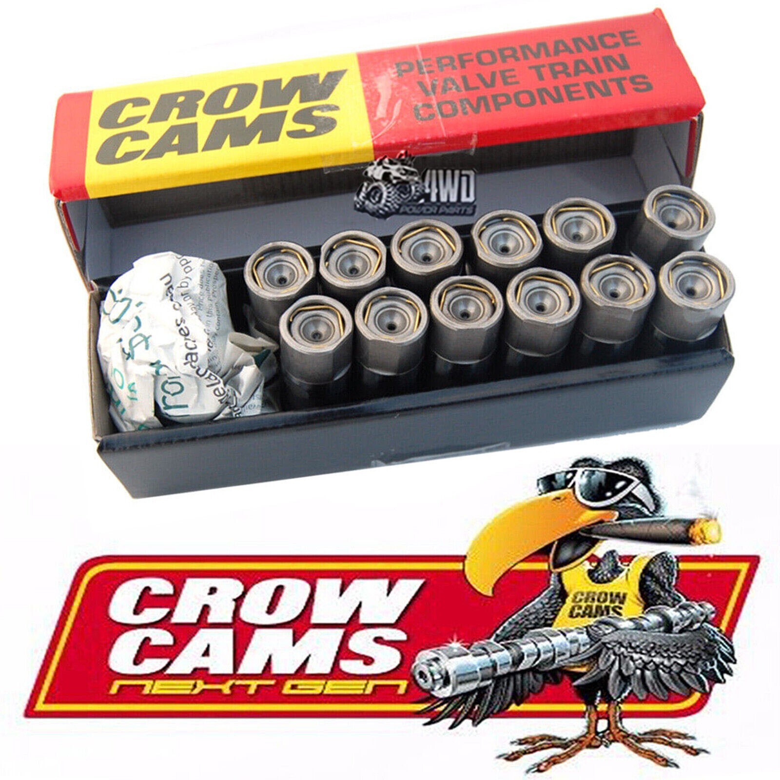 Crow Cams Hydraulic Lifters for Holden 6 186 202 3.3 Red Blue Black