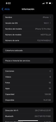 Apple iPhone 12 Pro Max - 128 GB - Pacific Blue (T-Mobile) for