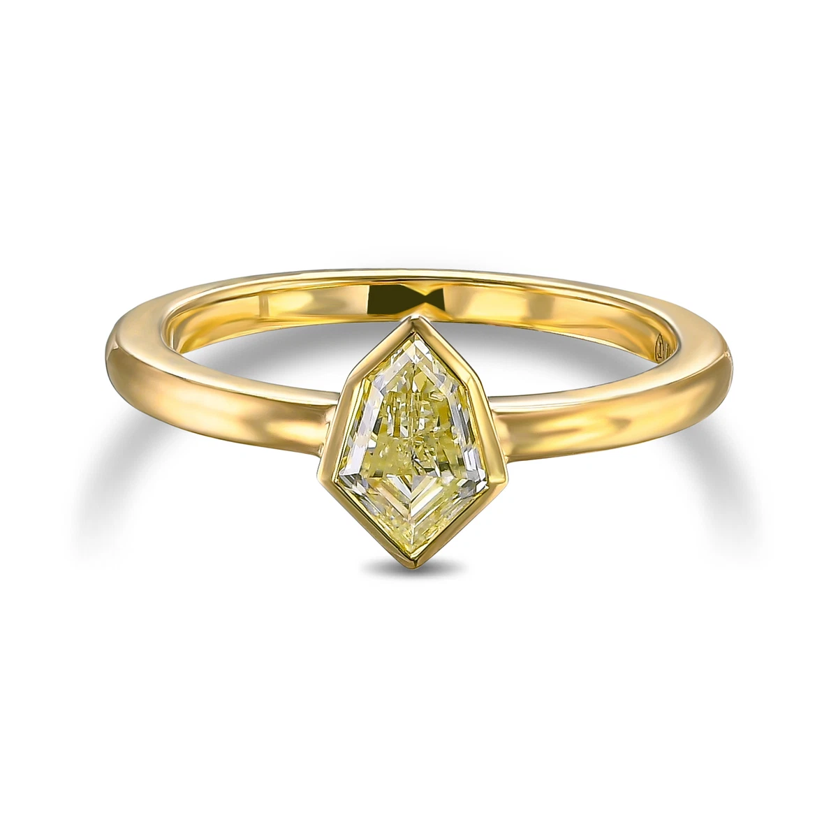 K color 2024 diamond yellow gold