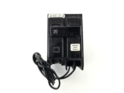 Used Eaton BAB1020S Single Pole 20 Amp 240 Volt Shunt trip