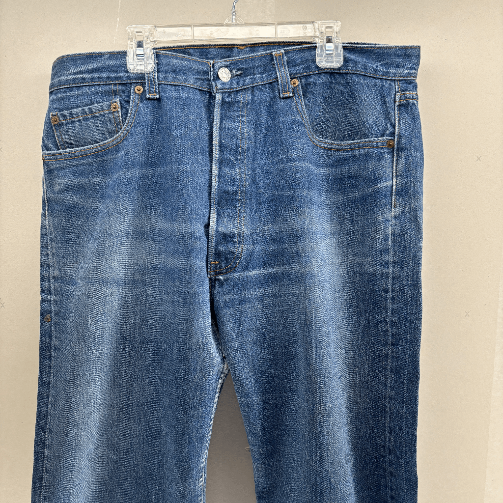 Vintage Levis 501XX Jeans USA 1988 Denim Button Fly Pants Mens