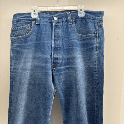 Vintage Levis 501XX Jeans USA 1988 Denim Button Fly Pants Mens