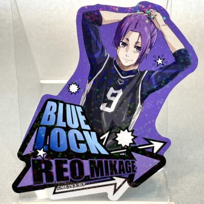 Reo Mikage Holo Seal Sticker Blue Lock TCG Shonen Magazine Japan