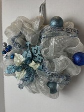    Handmade Let It Snow Wreath Winter Nice Christmas Decor 1 Day Ship   