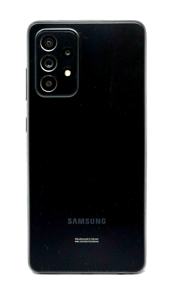 Samsung Galaxy A52 5G 128 GB LTE Negro SM-A526 GSM Desbloqueado Caja Abierta Foto 4 de 4