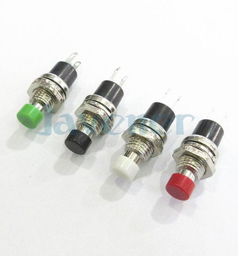 LOT20 Push To ON Momentary Circuit Control Push Button Switch PBS-110 KAX-3 - Picture 5 of 8