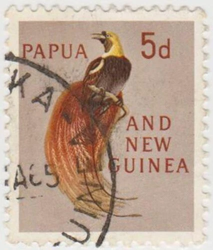 Papua New Guinean Birds Stamps