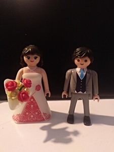 pareja novios playmobil