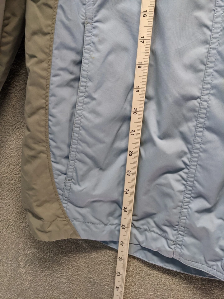 COLUMBIA Women Ski Jacket Two Tone W/ Zip Pockets Full Zip Drawstring S(4-6)  - Image 2 of 4