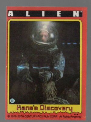 1979 Topps Alien Kane's Discovery #51 Pack Fresh NM