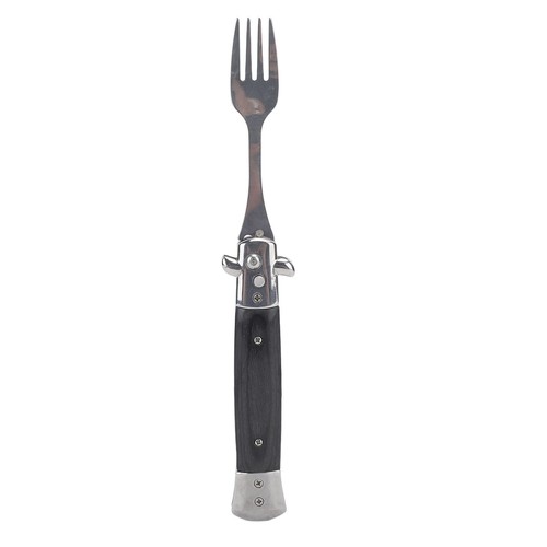Folding Spring Fork Reusable Stainless Steel Automatic Foldable Spring Fork For - Picture 15 of 22