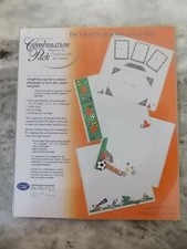 Creative Memories Soccer Combination Pack Paper Stickers Die Cut Shapes