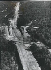 1961 Press Photo United States Highway 280, the Florida Short Route, Aerial View