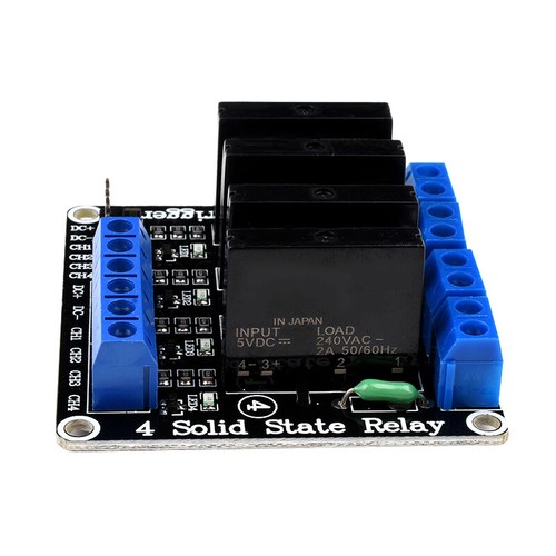 5V 1/2/4 Channels Solid State Relay Board Module for Raspberry Pi ARM - Picture 4 of 9