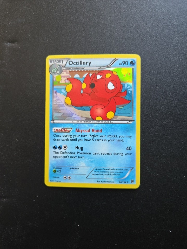 Octillery - 33/162 - Holo Rare - XY: Breakthrough - Pokemon TCG - LP