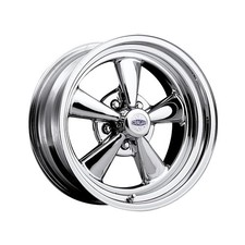 1 X Cragar 544 15x6 5x4.50 5x4.75 5x5.00 90.93 Hub 03 Offset Chrome Plated
