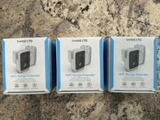 Set Of 3, RANGEXTD WiFi Extender with Ethernet Port - WiFi Signal Booster