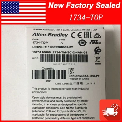 A--B New 2023 AB 1734-TOP Ser A POINT I/O One-piece Terminal Base 1734TOP