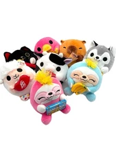 Zuru Snackles Mini Snacks Plush Big Lot of 8!! 5” Rare Ones Series 1 2 3 4