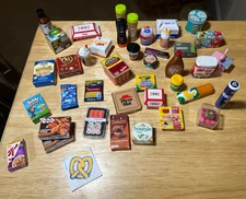 MINI FOOD BRANDS Dollhouse Size by ZURU Toys  GREAT LOT includes SURPRISE FIDGET