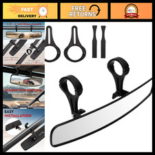 16.5 Wide Rear View Race Mirror - Convex Design With 1.75-2 Clamp For Utvs