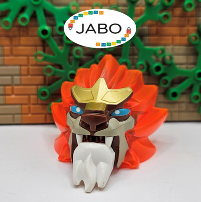 (S10 /8/2) Lego Chima 13906pb02 Large Figure Head Lion 70206