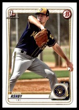 Aaron Ashby 2020 Bowman #BP-57 Brewers MLB READ FREE SHIPPING AutographDen
