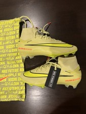 Nike Zoom Mercurial Superfly 10 Elite Firm Ground Cleats Lime Crimson Size 6.5