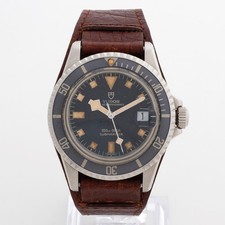 Tudor Submariner Date, ref 9411/0 Snowflake Amazing Patination, Year 1973