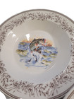 Three Large Zrike Wildlife Rimmed Soup Plates Pheasant Duck Fish — photo 3