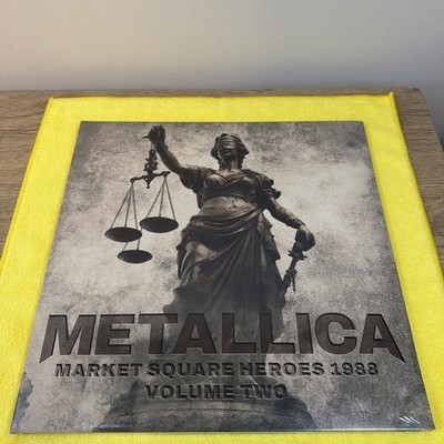 Metallica Market Square Heroes 1988 vol 2 double Vinyl LP New Sealed 