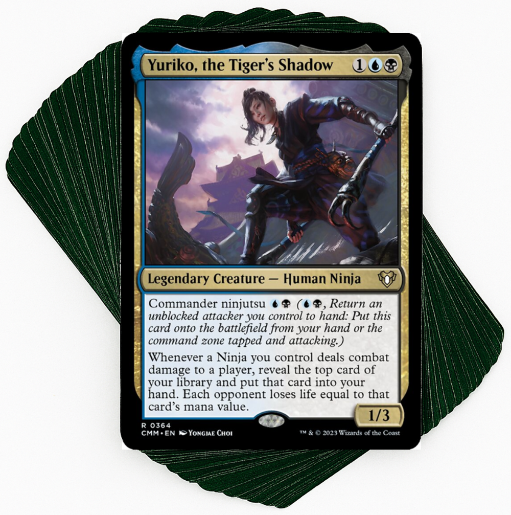 MTG 3枚 Yuriko, the Tiger's Shadow - Ninjutsu Shenanigans | eBay