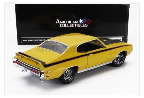 SUN-STAR 05702 BUICK - GSX COUPE 1970 - AMARILLO NEGRO - 1/18 - Imagen 3 de 3